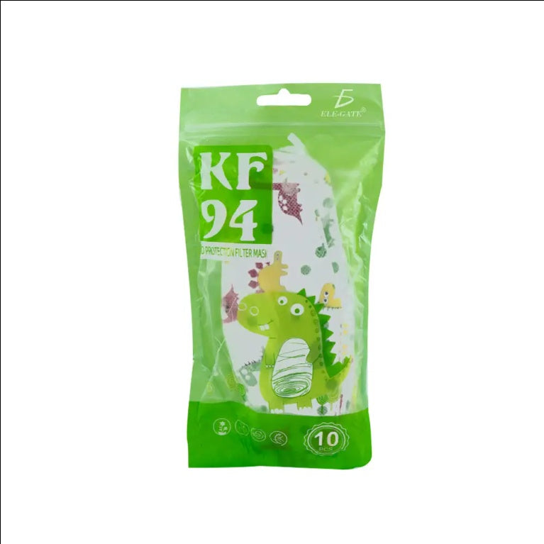 KF94 Face Mask For Children, Pack Of 10 Pieces