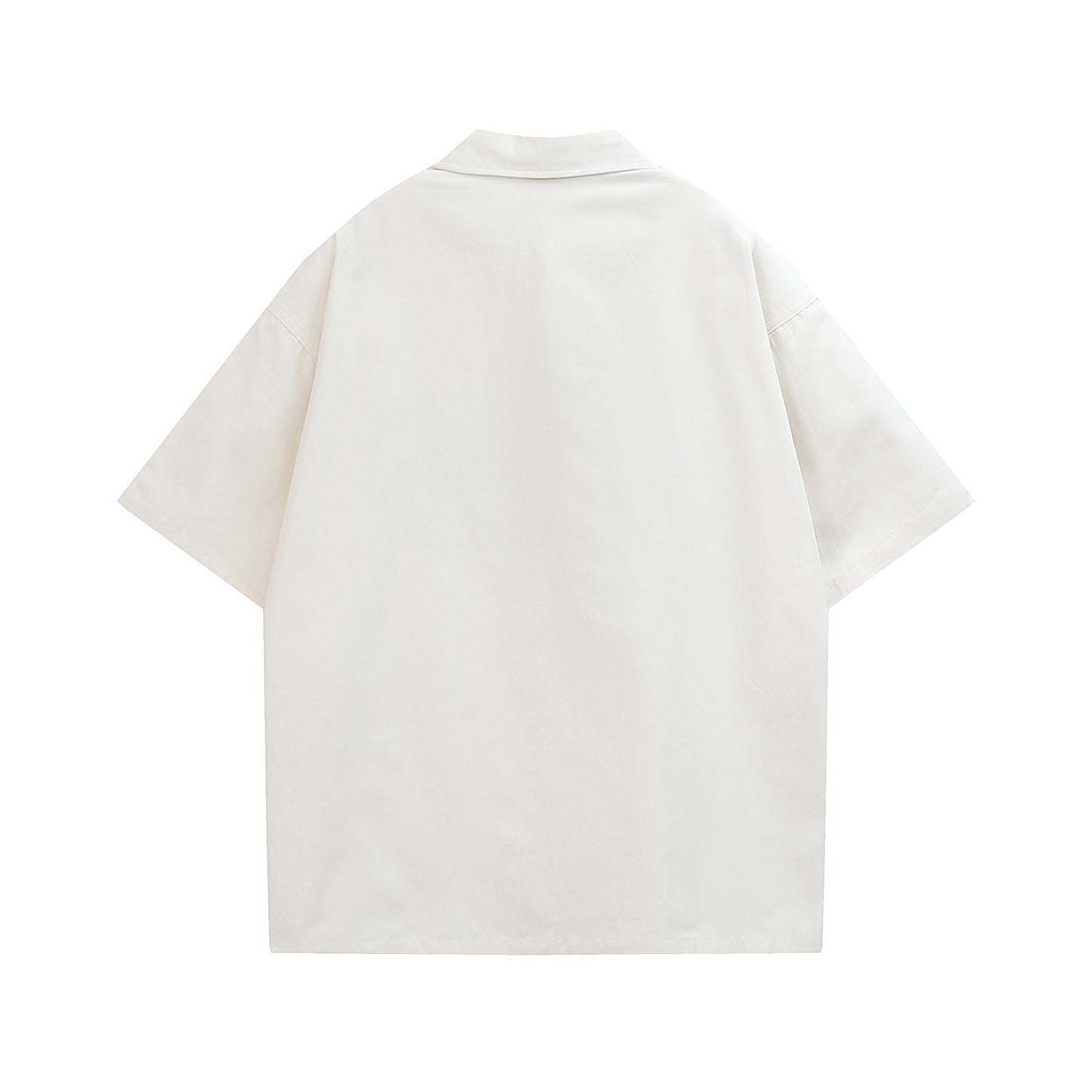 European Hip Hop Letter Short Sleeve Shirt For Men And Women