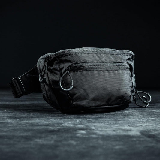 Multifunctional Double-layer Portable Tactical Waist Pack Nylon Waterproof Adjustable Belt