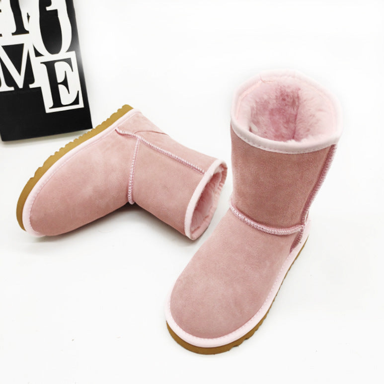 Personalized Mid-calf Length Snow Boots