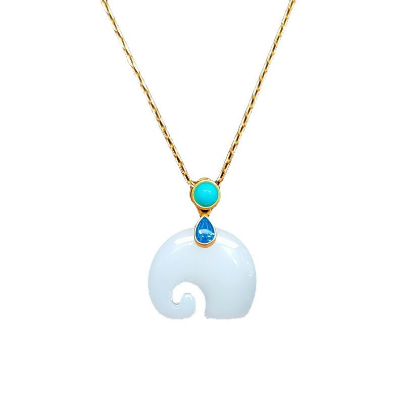 Fortune Lucky Elephant Necklace