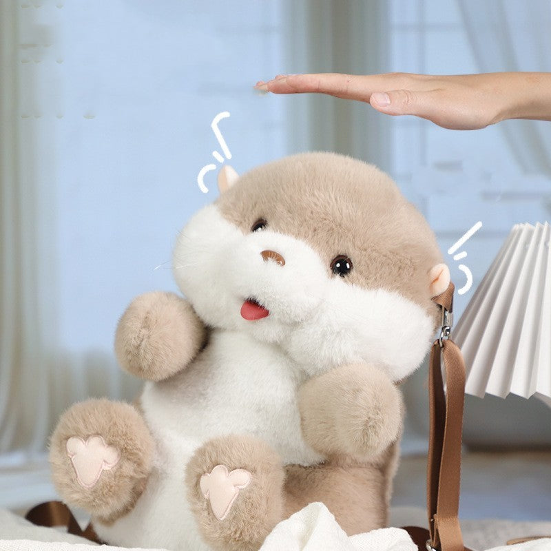 Backpack Smart Plush Toy Singing Battery Screwdriver