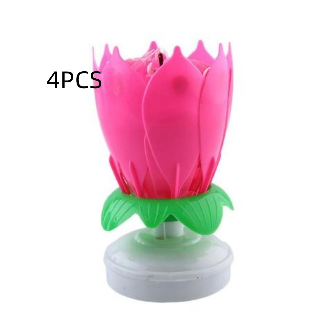 Amazing Lotus Candles