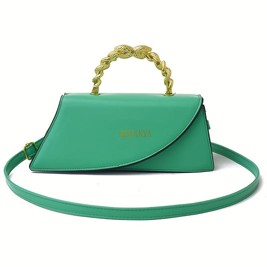 PU Women's Shoulder Bag, Multifunctional Crossbody Bag With Large Capacity