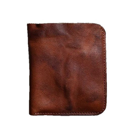 Men's Short Retro Business Simplicity Niche Vertical Wallet