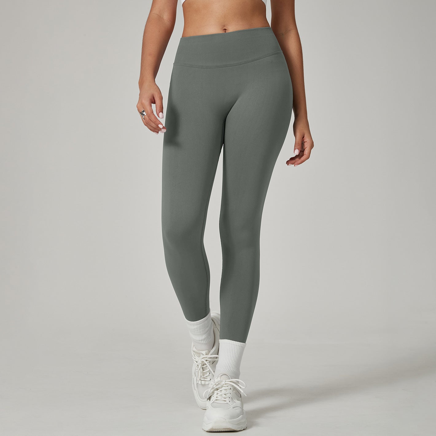 Waist-matching Peach Hip Yoga Trousers