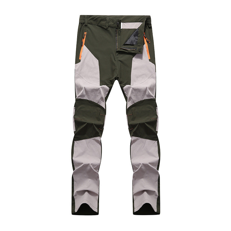 Outdoor Stretch Charging Men's Windproof Waterproof And Hard-wearing Breathable Quick-drying Pants