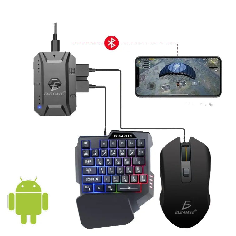 Bluetooth Mouse Keyboard Converter For PC Cell Phone And Android Tablet
