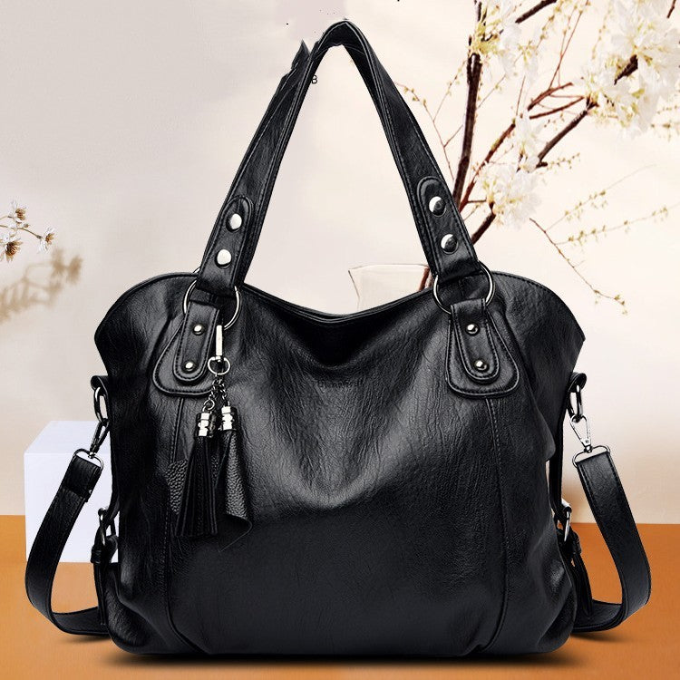 Women's Shoulder Tassel Crossbody Handbag
