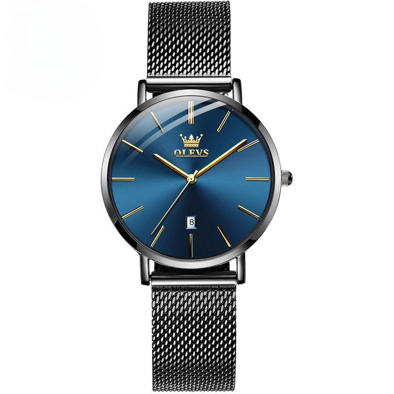 Valentine's Day Thin Men And Women Couple Electronic Quartz Watch