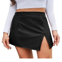 Fashion Asymmetric Slit Skirt