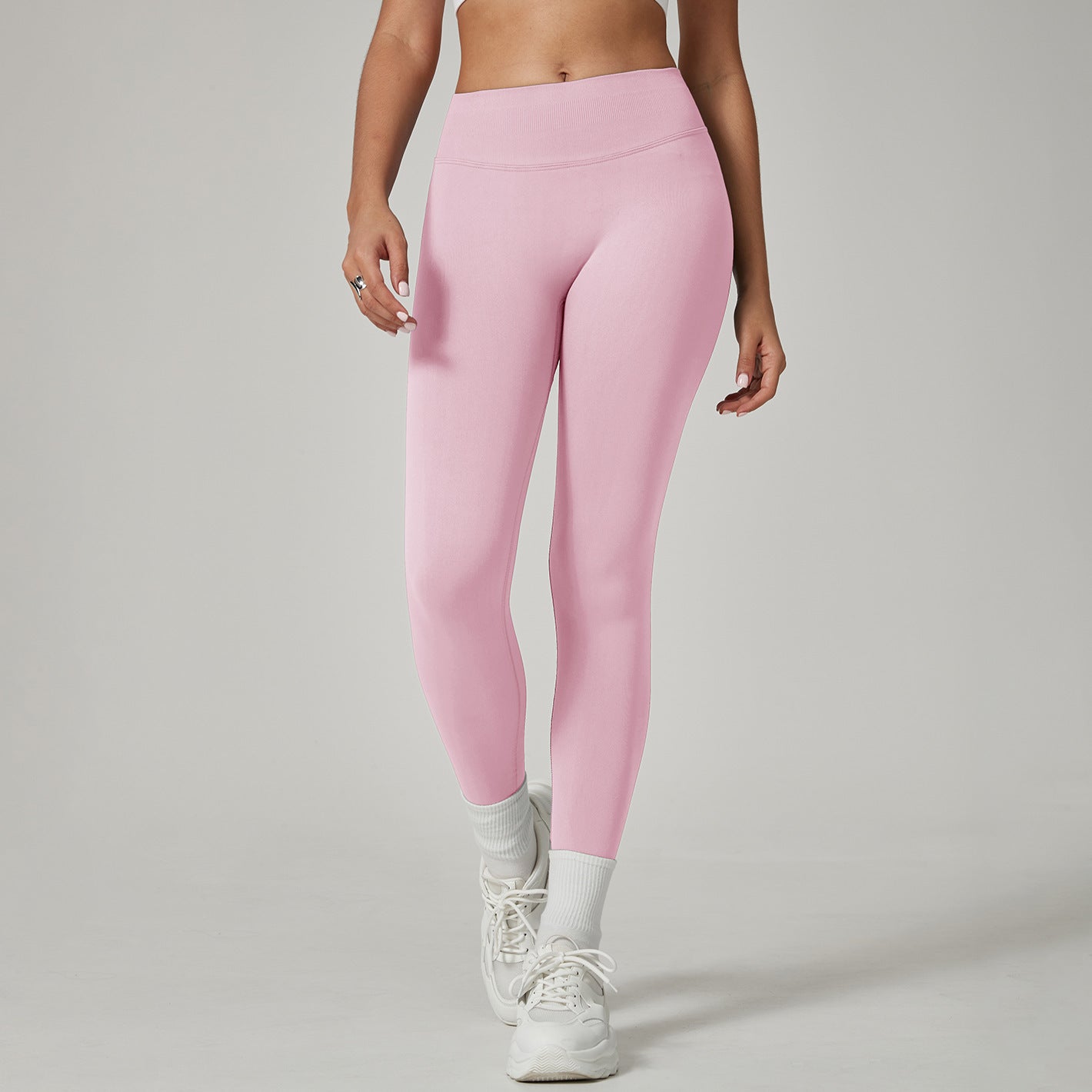 Waist-matching Peach Hip Yoga Trousers