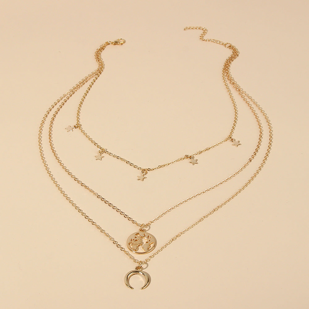 European And American Ins Style Multi-layer Necklace
