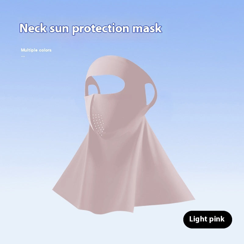 Ice Silk Sunscreen Mask UV Protection