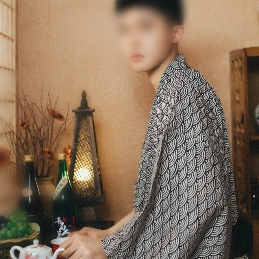 Men's Formal Wear Traditional Japanese Kimono
