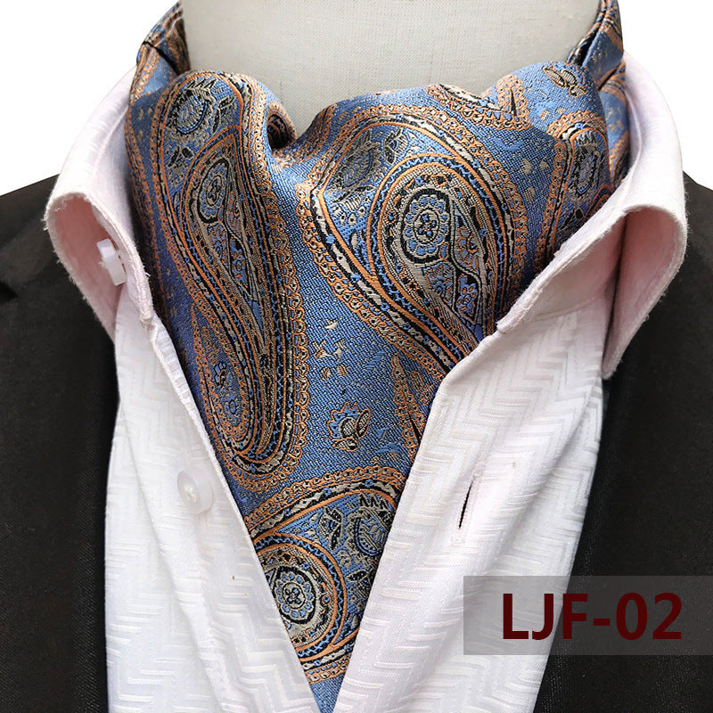 Men's Scarf Jacquard Polyester British
