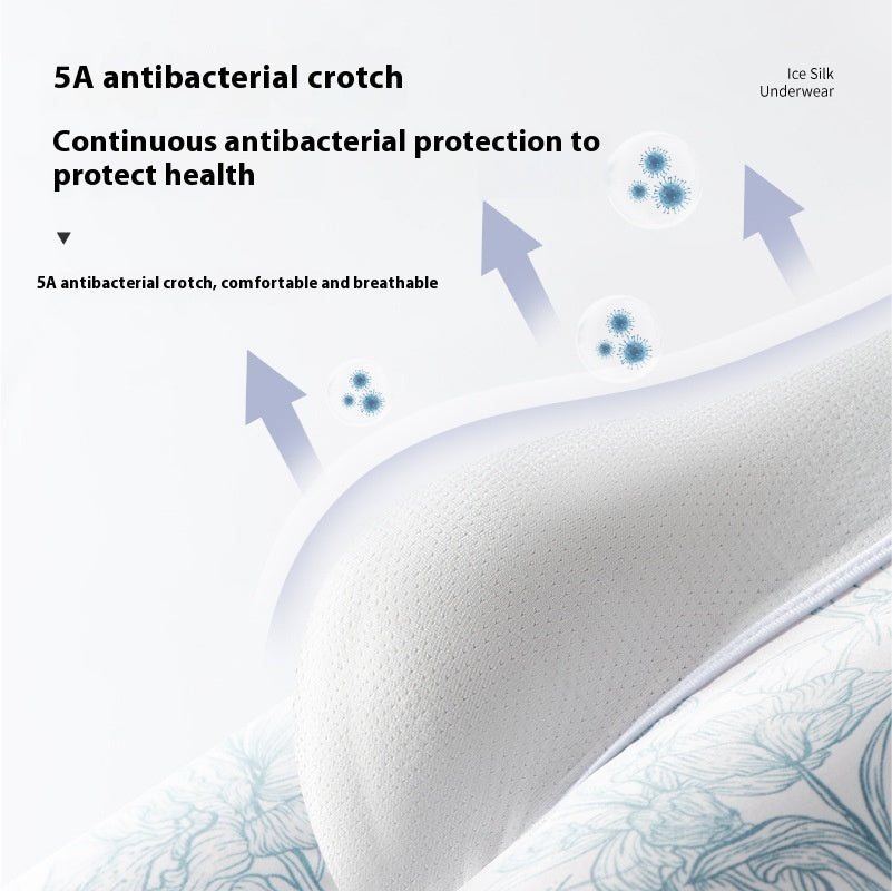 Men's Underwear Ice Silk Boxer Shorts Home Pants