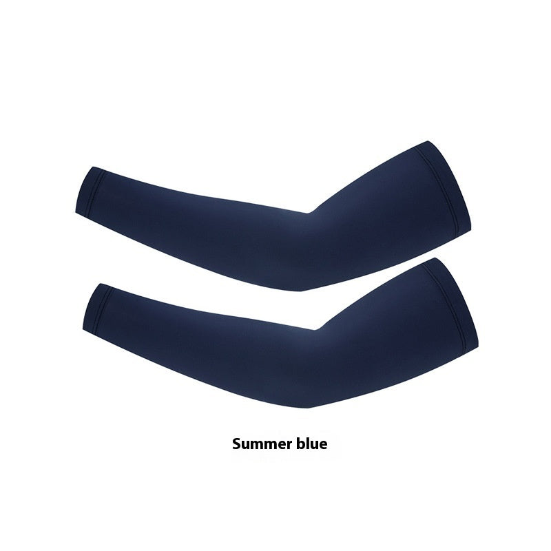 Outdoor Sun Protection Fleece-lined Quick-drying Icy Oversleeves