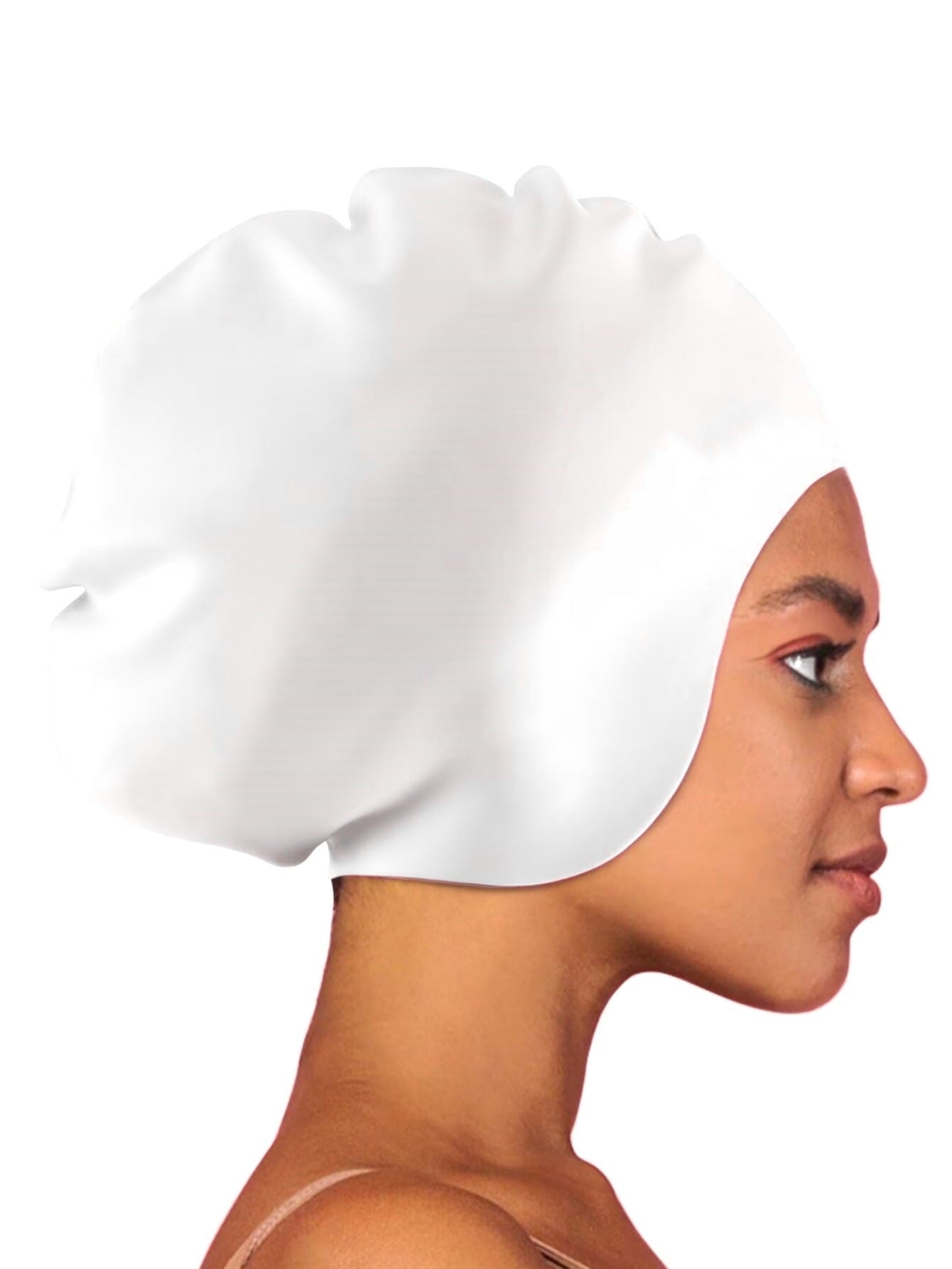 Silicone Swimming Cap Adult Hair Care Women's Oversized