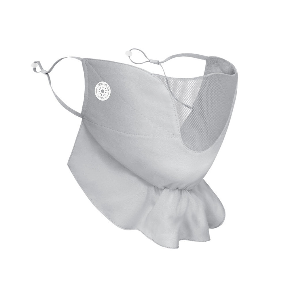 Women's Outdoor Driving Cycling UV-proof Chiffon Sunscreen Mask