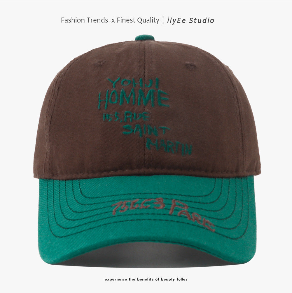 Big Head Circumference Peaked Cap Fashion Trendy Baseball Cap For Men