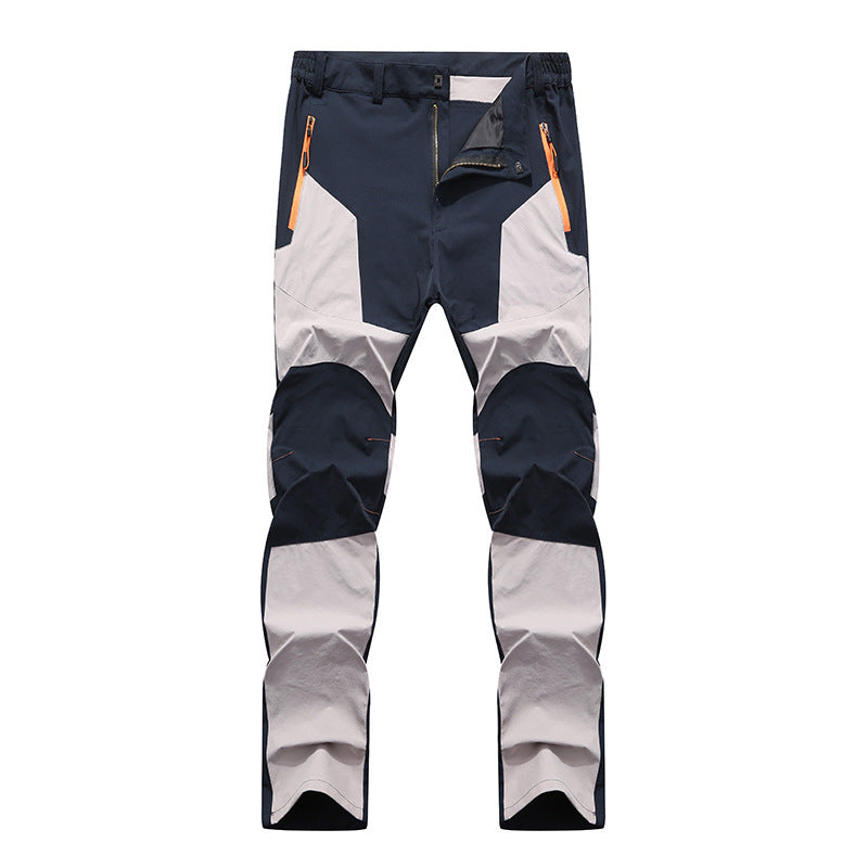 Outdoor Stretch Charging Men's Windproof Waterproof And Hard-wearing Breathable Quick-drying Pants