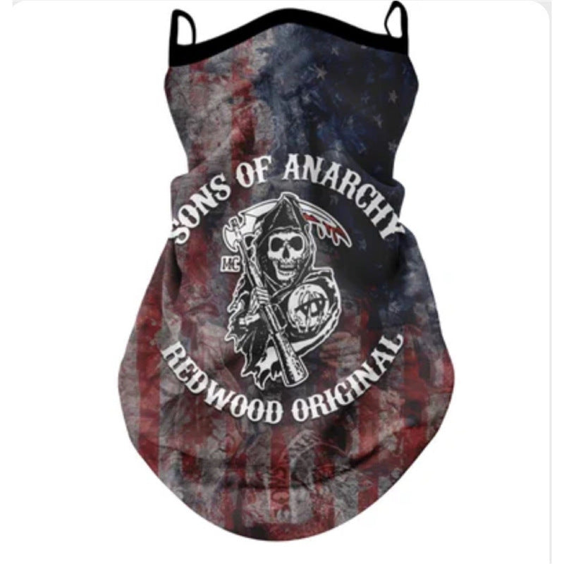 Full Face And Neck Protection Integrated Sun Mask