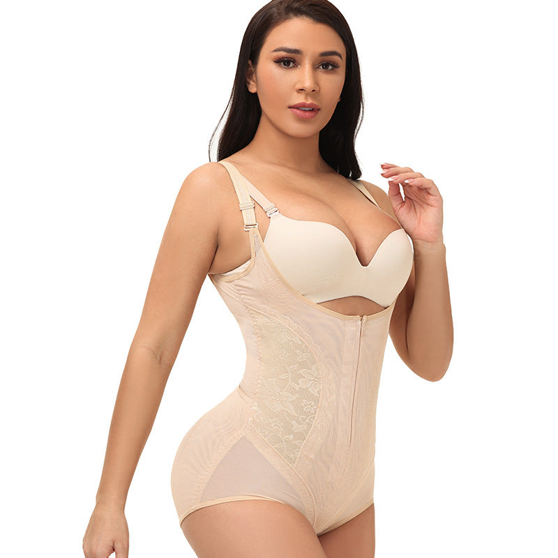 One-piece Corset Abdominal-shaping Hip-lifting Girdling Postpartum