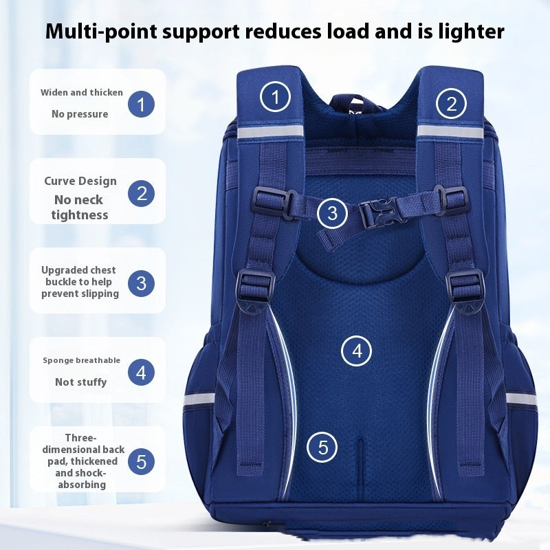 Cartoon One-piece Lightweight Children's Backpack