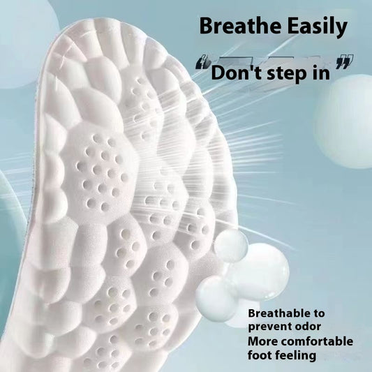 Anti Odor Sweat Absorbing Breathable High Elasticity Insole