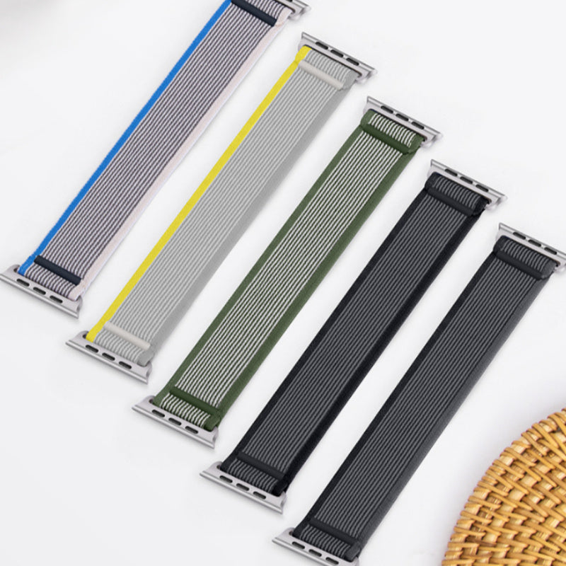 Wild Diameter Single Ring Strap Integrated Nylon Watchband