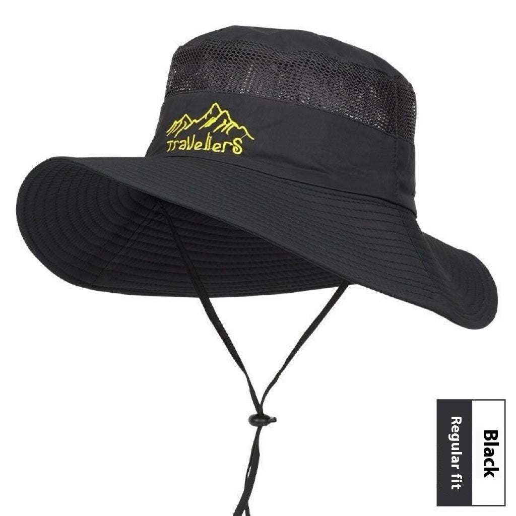Bucket Hat Men's Summer UV Protection Outdoor Travel