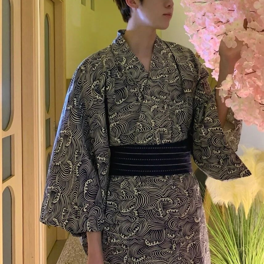 Men's Formal Wear Traditional Japanese Kimono