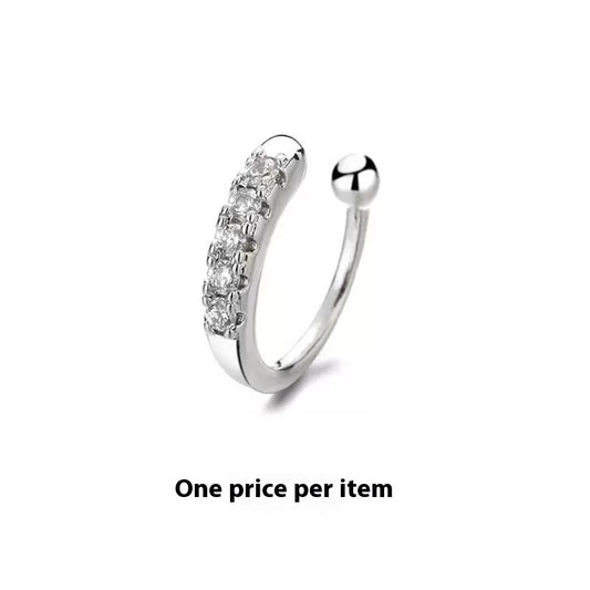 Nose Ring Earless Earrings Unique Korean Fashion Cool Street Style Simple