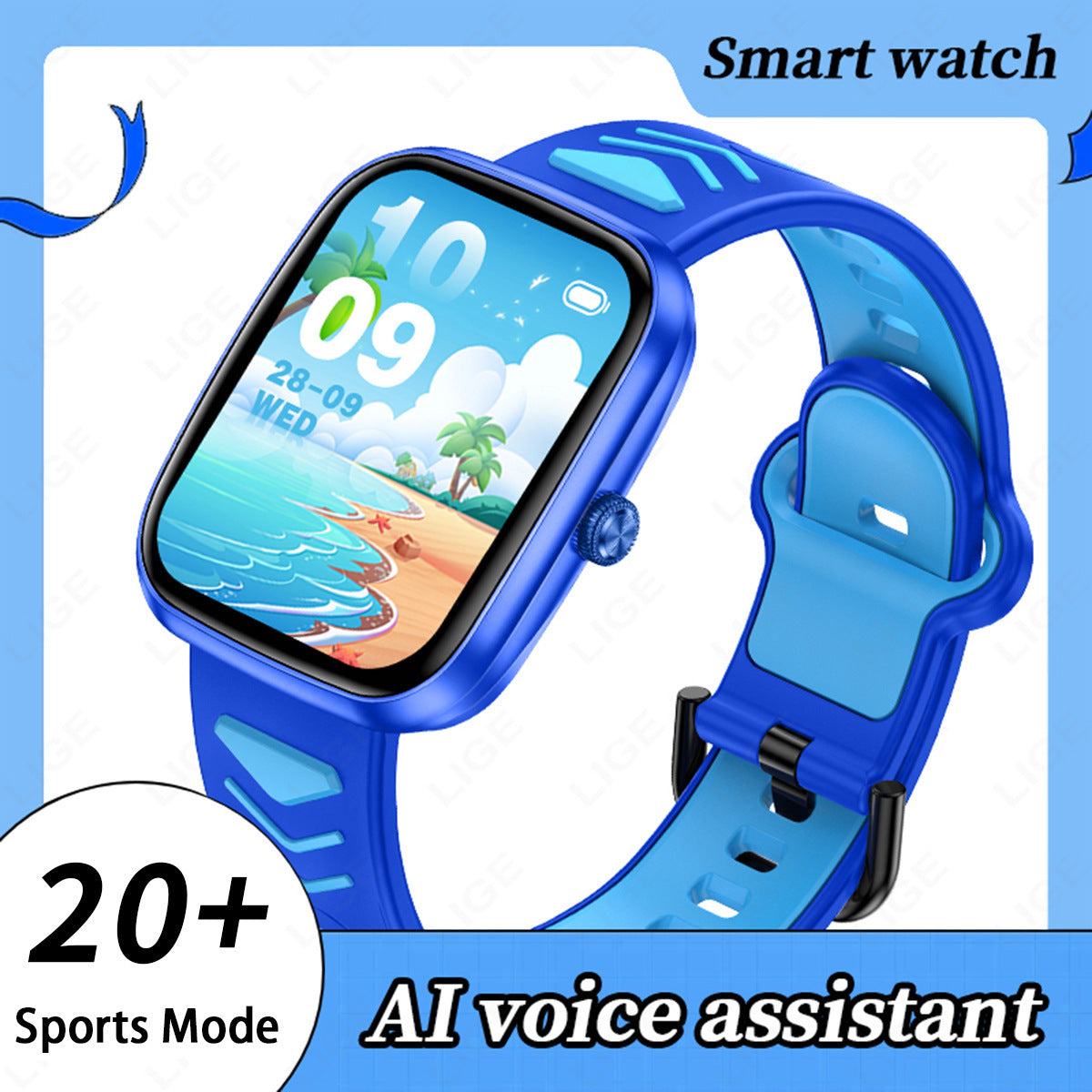 Bluetooth Calling Sleep Detection Multi-functional Smart Children's Watch For Students And Teenagers