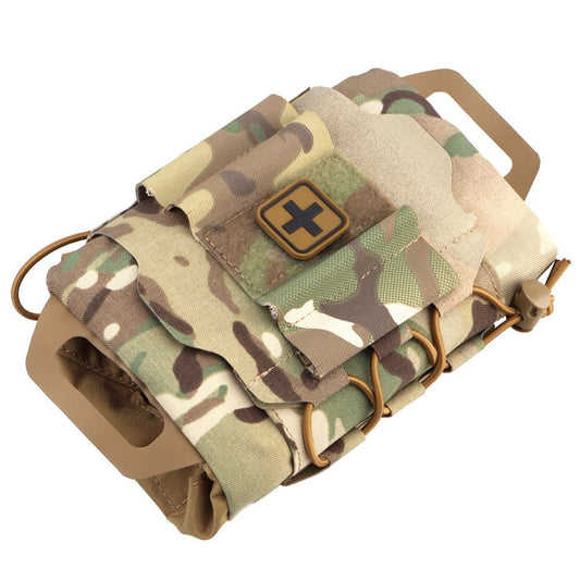 One-handed Access Pull-and-pull Split Tactical Quick Deployment First Aid First-aid Kit