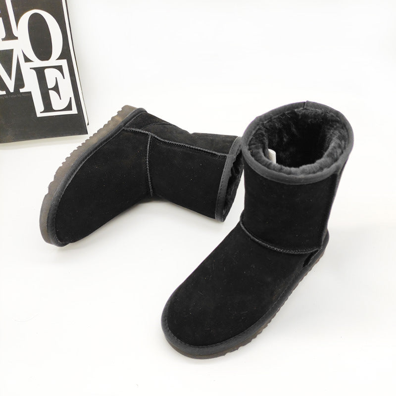 Personalized Mid-calf Length Snow Boots