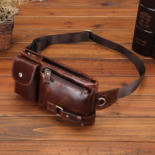 Korean Style Men's Belt Bag Outdoor Sports Multi-function