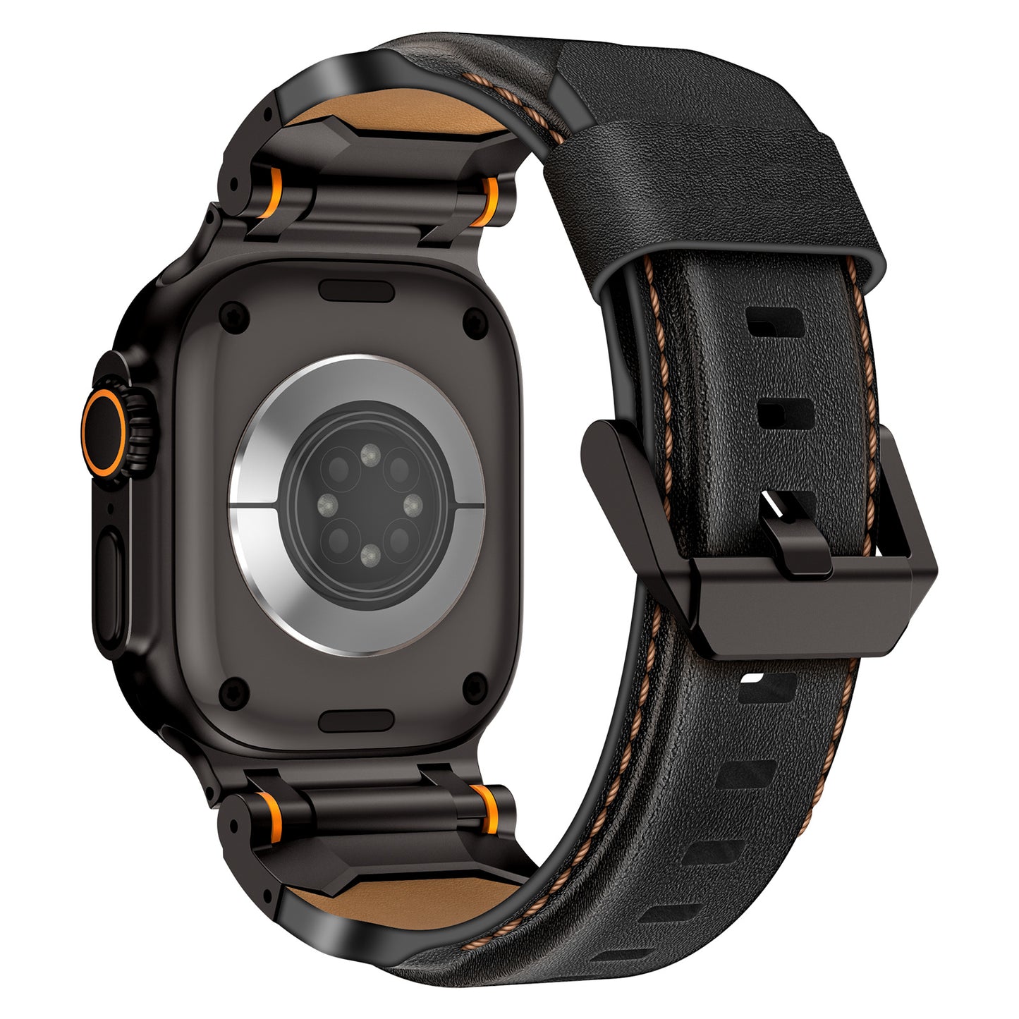 Vintage Men's Niche High-end Feel High-end Top Layer Cowhide Handmade Strap