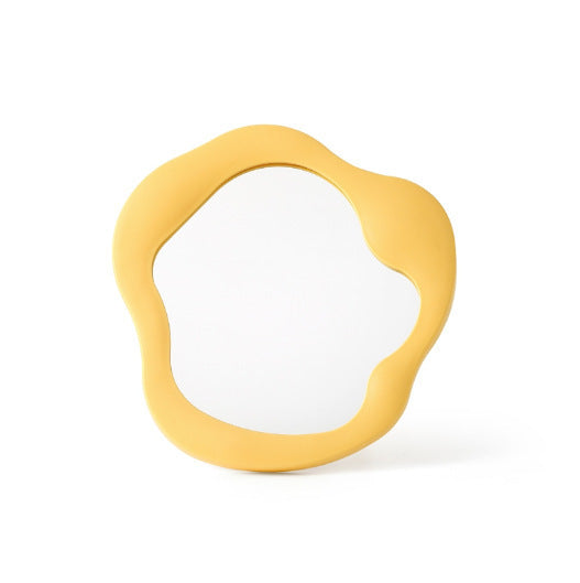 Simple Special-shaped Living Room Cosmetic Mirror Desktop Plastic