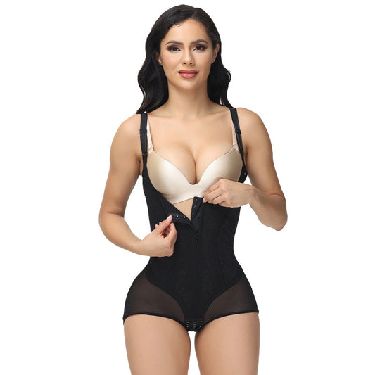 One-piece Corset Abdominal-shaping Hip-lifting Girdling Postpartum