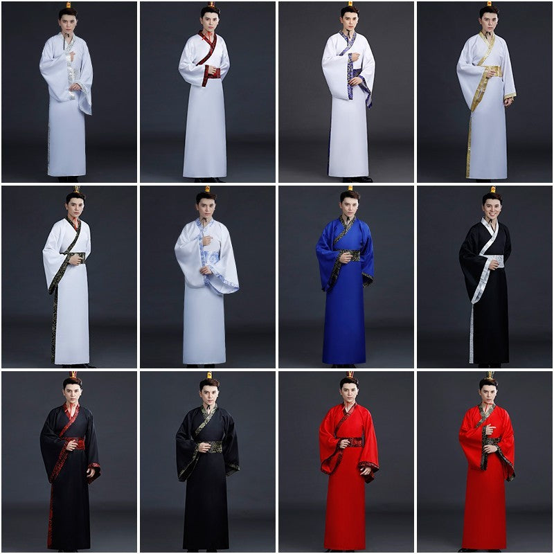 Tang Suit Spring And Autumn Battle Han Chinese Clothing For Men