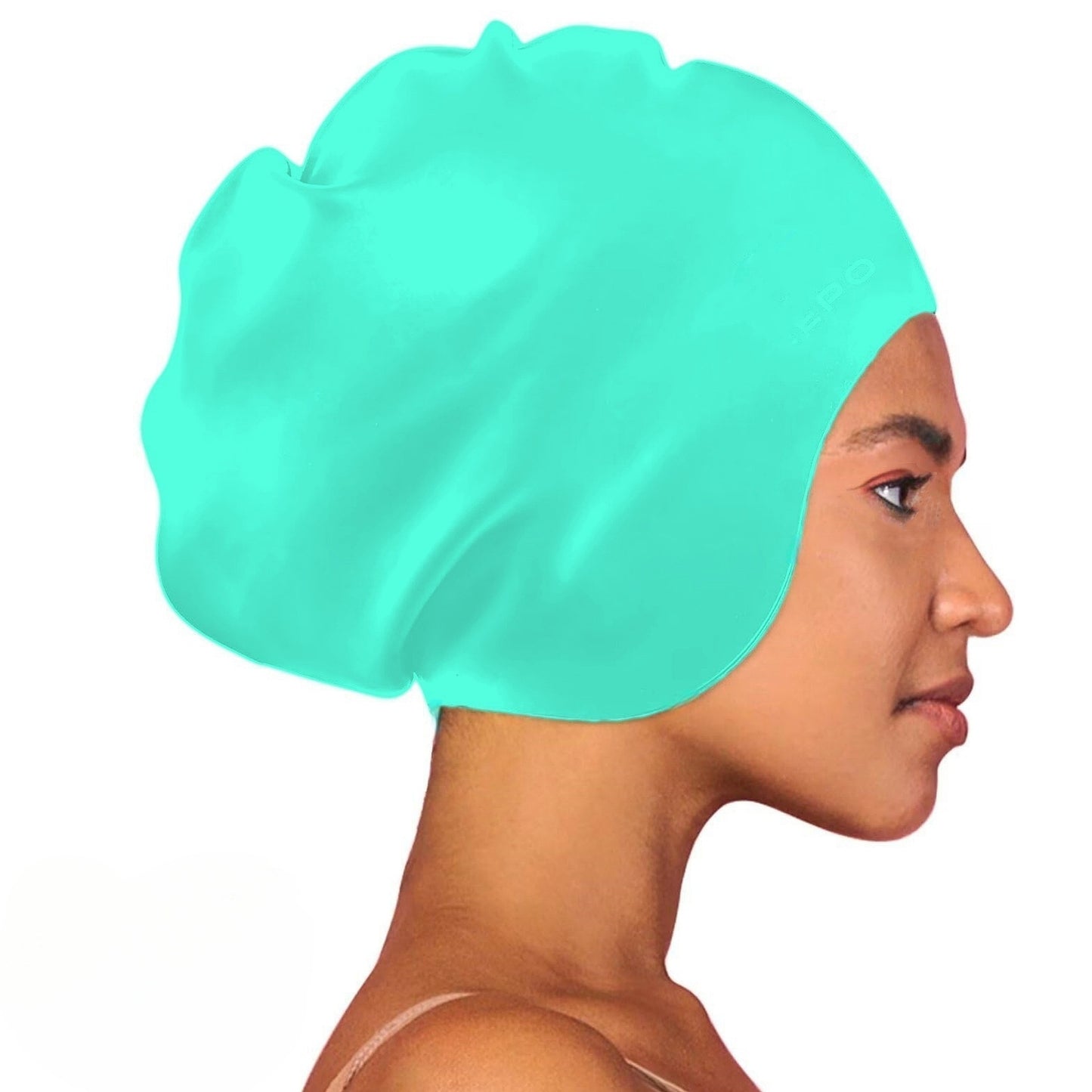 Silicone Swimming Cap Adult Hair Care Women's Oversized