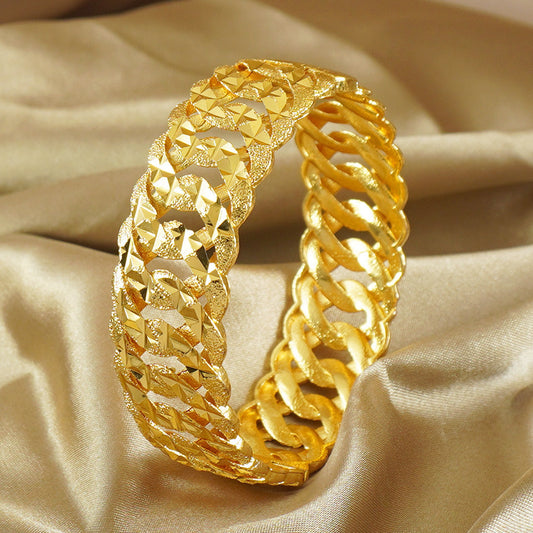 Middle East Retro Open Cuban Bracelet