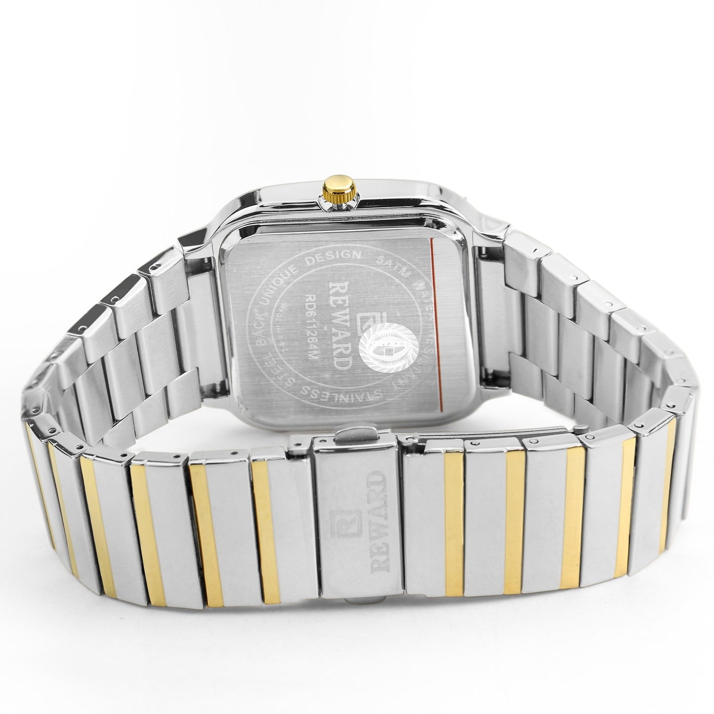 Square Double-point Casual Couple Functional Watch