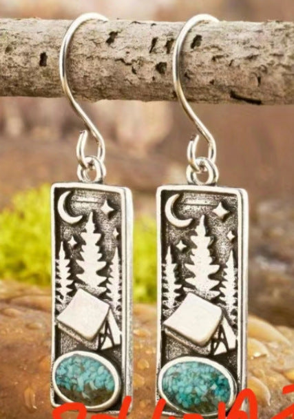 Women's Fashion Personality And Creativity Vintage Earrings