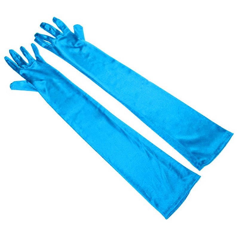 Fashion Satin Stretch Women's Halloween Gloves