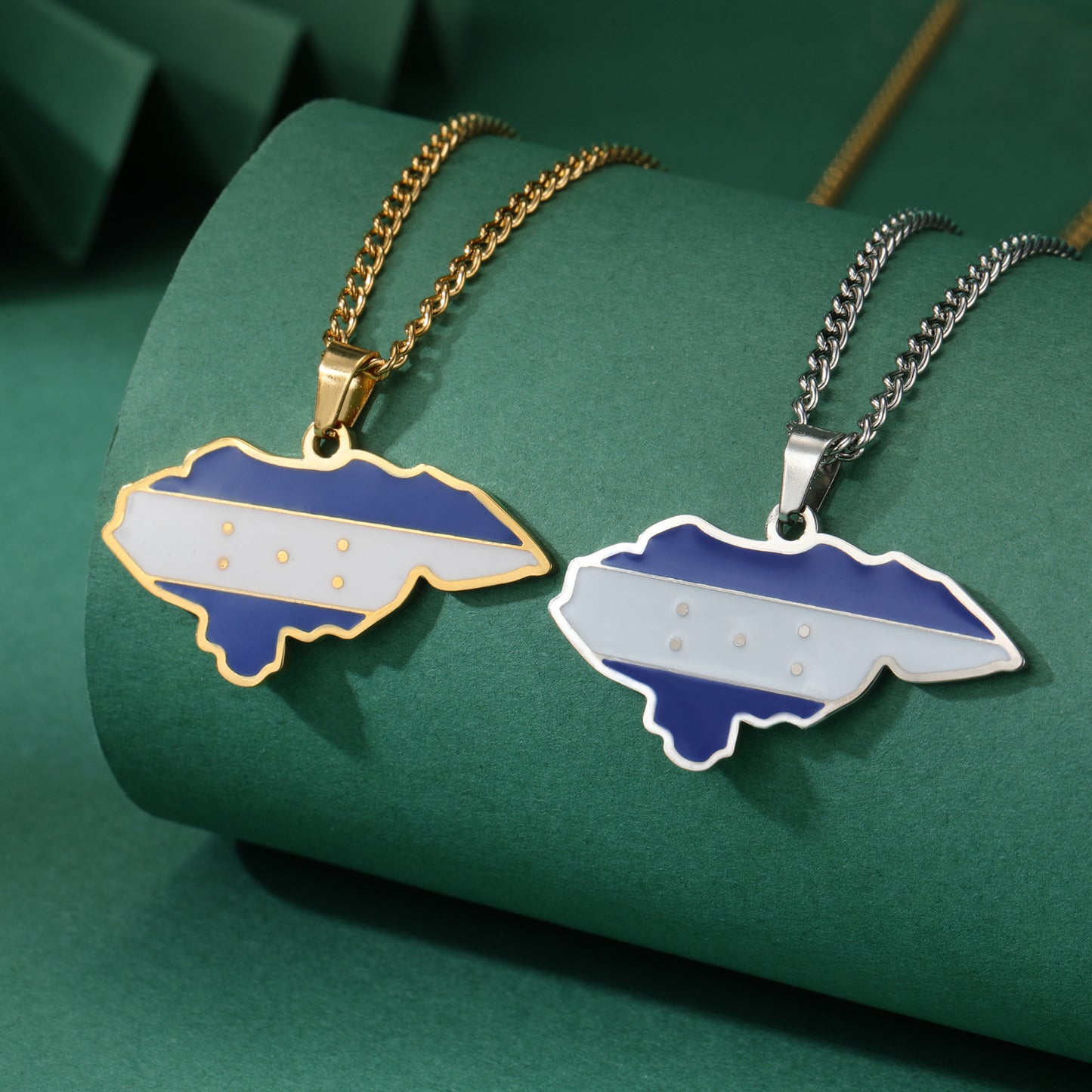 Women's Creative All-match Map Pendant Necklace