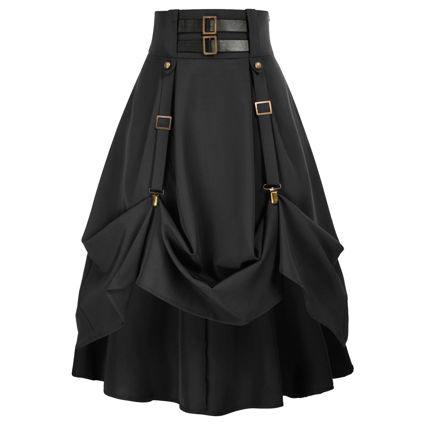 Medieval Costume Women's Steambeer Festival Punk Skirt