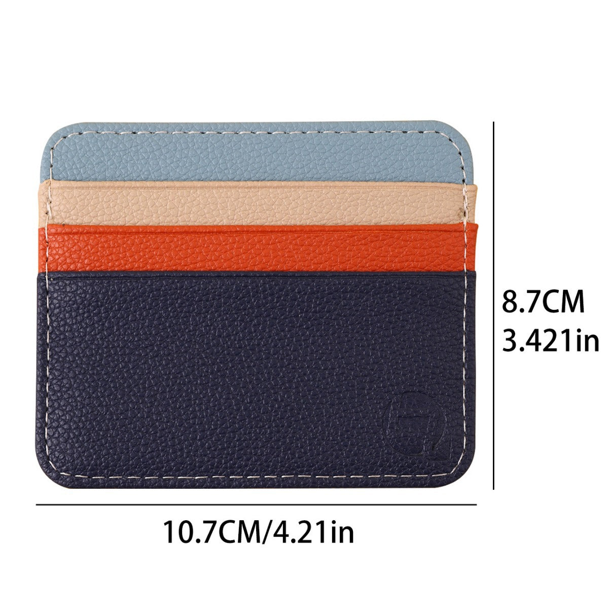 Fashion Minimalist Creative Ultra-thin Color Matching Card Holder